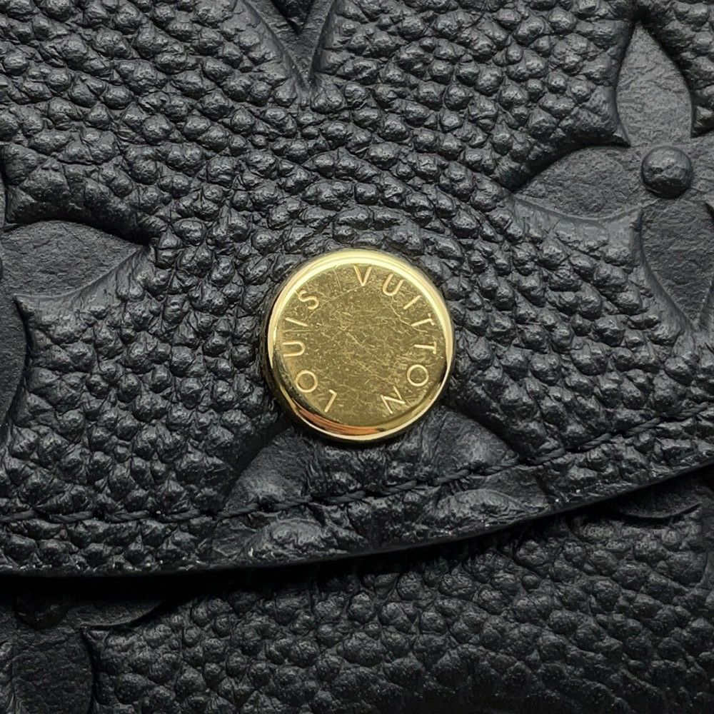 ルイヴィトン コインケース モノグラム・アンプラント ポルトモネ・ロザリ M81455 LOUIS VUITTON 黒 小銭入れ