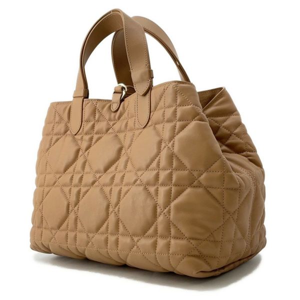 ディオール ハンドバッグ トゥジュール マクロカナージュ ミディアム カーフレザー M2821OSHJ_M53U ブラウン 2way