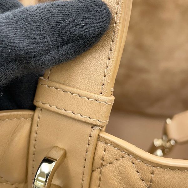 ディオール ハンドバッグ トゥジュール マクロカナージュ ミディアム カーフレザー M2821OSHJ_M53U ブラウン 2way