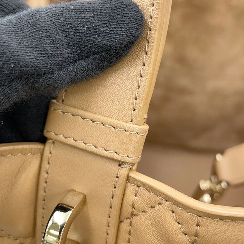 ディオール ハンドバッグ トゥジュール マクロカナージュ ミディアム カーフレザー M2821OSHJ_M53U ブラウン 2way