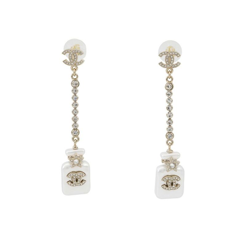 シャネル ピアス パフューム ボトル スイング ラインストーン ココマーク B23 S CHANEL アクセサリー