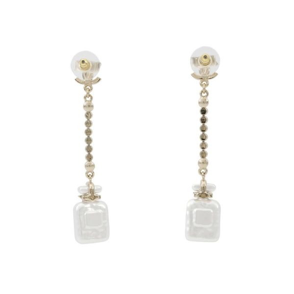 シャネル ピアス パフューム ボトル スイング ラインストーン ココマーク B23 S CHANEL アクセサリー
