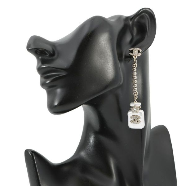 シャネル ピアス パフューム ボトル スイング ラインストーン ココマーク B23 S CHANEL アクセサリー