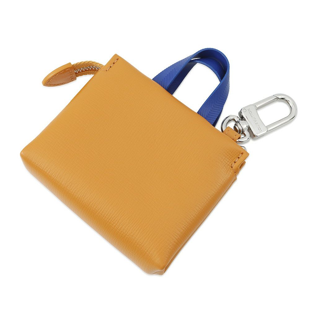ルイヴィトン バッグチャーム レザー LV ミニ ショッパー M02699 キーホルダー