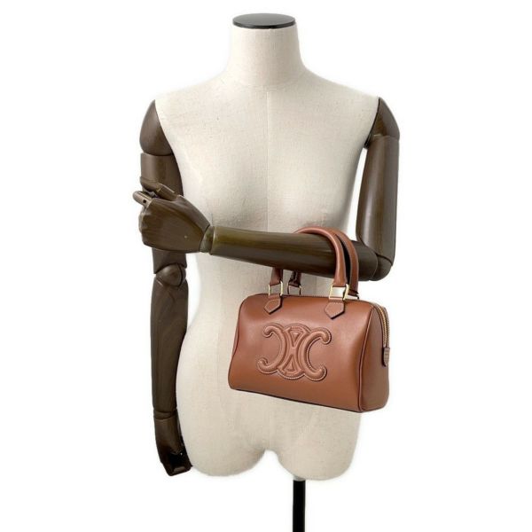 セリーヌ ハンドバッグ トリオンフ スモール ボストン 197583DU3.04LU CELINE 2way