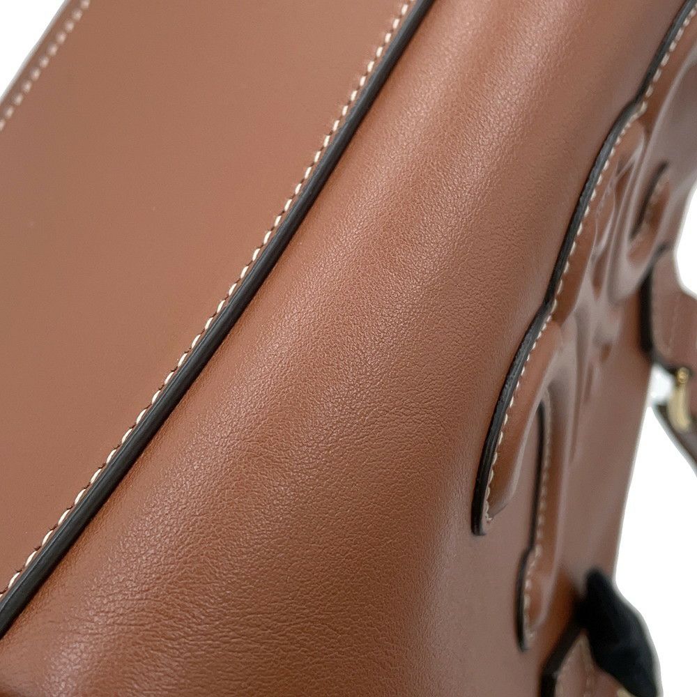 セリーヌ ハンドバッグ トリオンフ スモール ボストン 197583DU3.04LU CELINE 2way