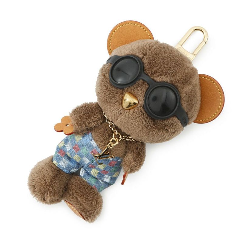 ルイヴィトン バッグチャーム LV ルイ ベア フェイクファー M03178 LOUIS VUITTON