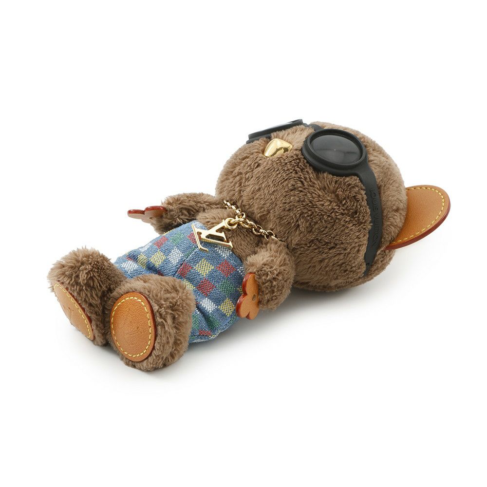 ルイヴィトン バッグチャーム LV ルイ ベア フェイクファー M03178 LOUIS VUITTON