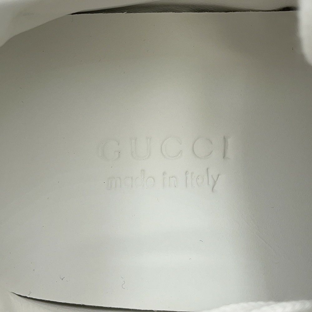 グッチ スニーカー インターロッキングG GGスプリーム レディースサイズ34 1/2 700775 GUCCI 靴 白