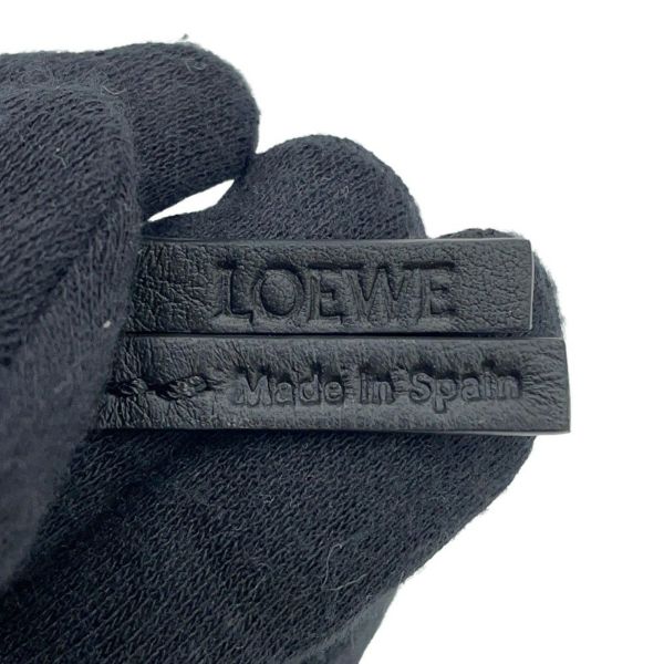 ロエベ バッグチャーム アナグラム レザー C821232X02 LOEWE 黒