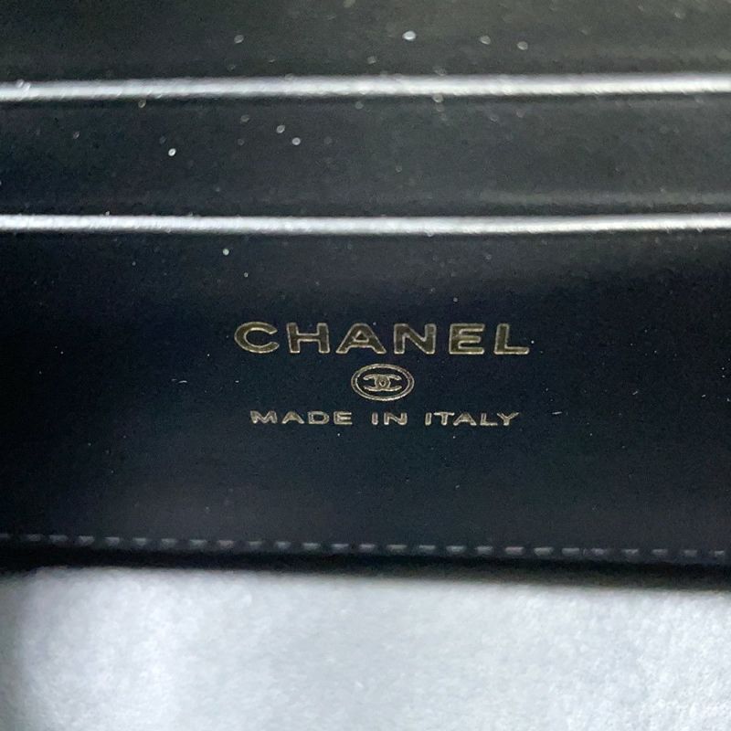 シャネル ハンドバッグ マトラッセ ココハンドル ミニミニ キャビアスキン AP4244 2wayチェーンショルダー 黒