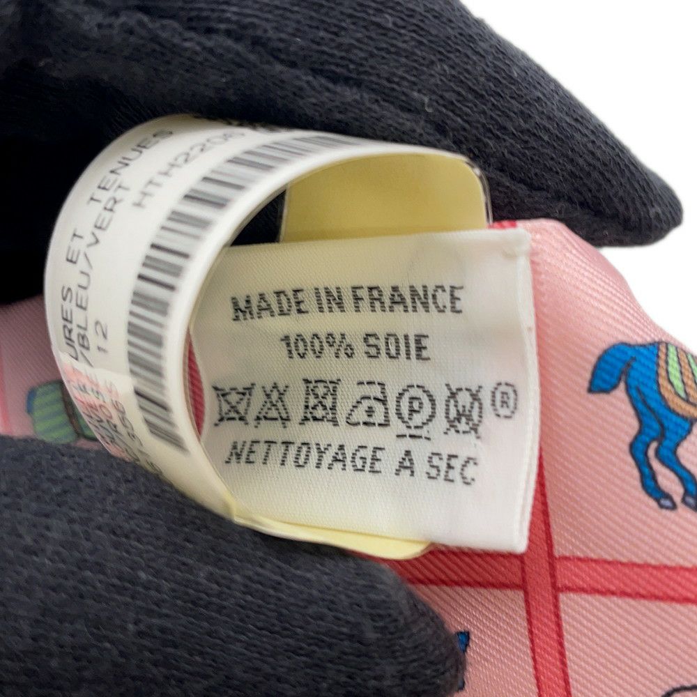 エルメス スカーフ ツイリー 馬着 Couvertures et Tenues de jour HERMES シルクツイル 2022年秋冬