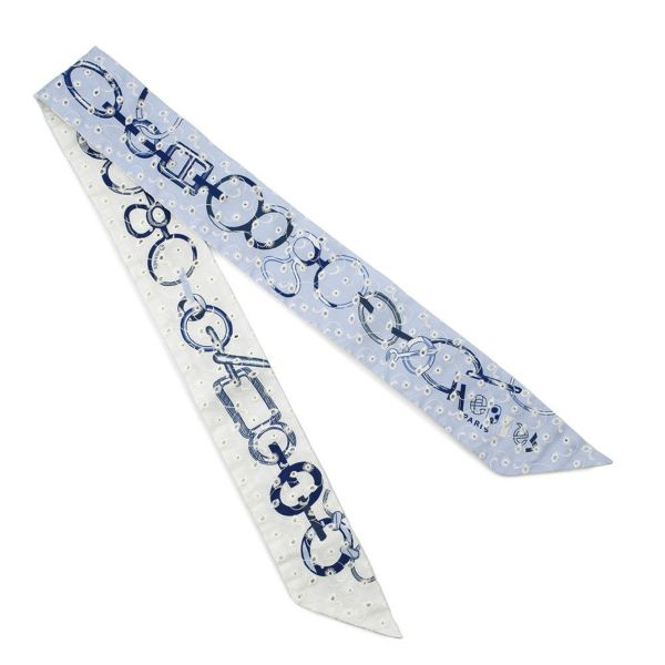 エルメス スカーフ ツイリー ド・レ・ブックル・ブロデリー・アングレーズDo Re Boucles Broderie Anglaise 2023春夏