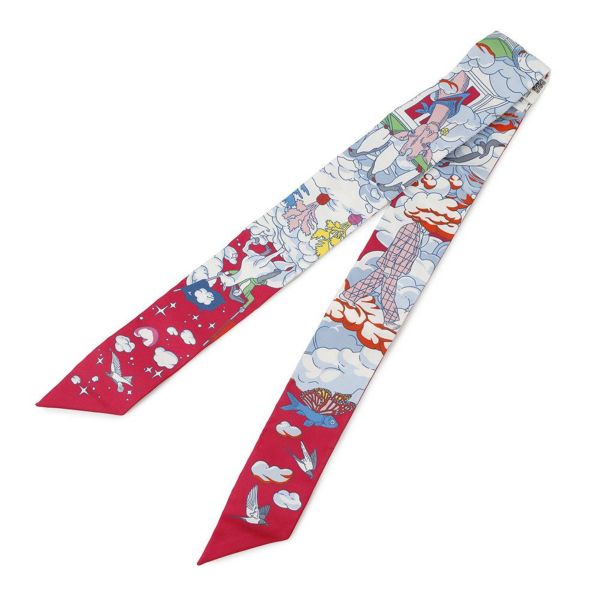 エルメス スカーフ ツイリー 私の雲 Sur Mon Nuage HERMES シルクツイル 2022年秋冬