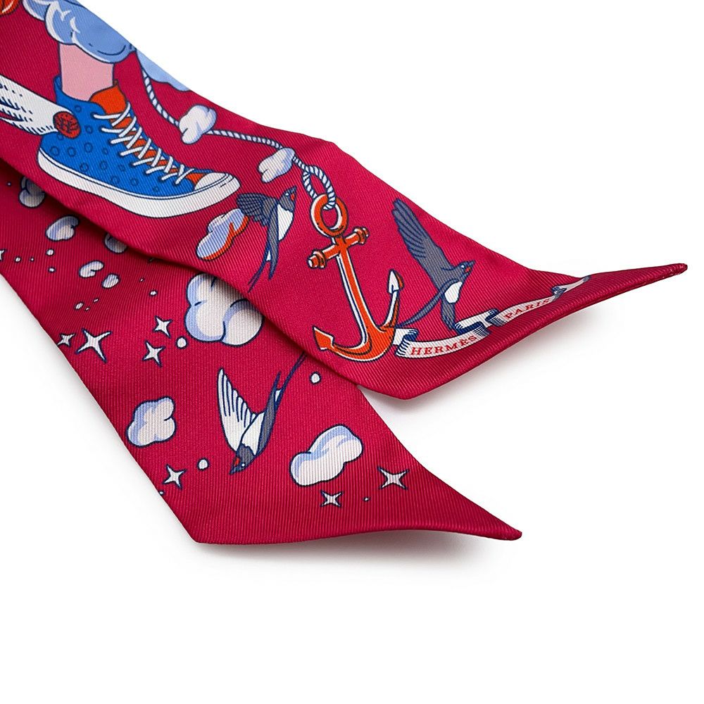 エルメス スカーフ ツイリー 私の雲 Sur Mon Nuage HERMES シルクツイル 2022年秋冬