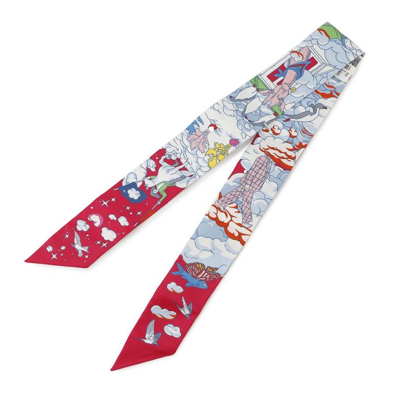 エルメス スカーフ ツイリー 私の雲 Sur Mon Nuage HERMES シルクツイル 2022年秋冬