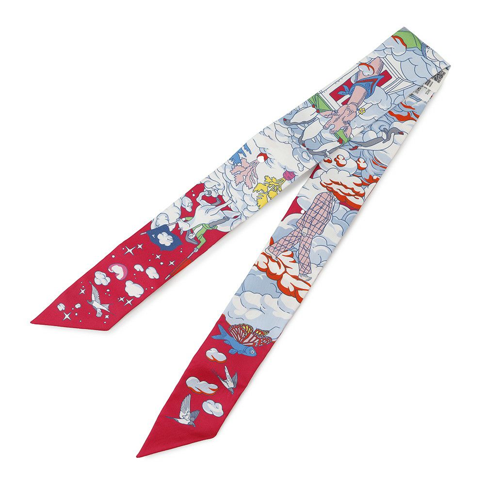 エルメス スカーフ ツイリー 私の雲 Sur Mon Nuage HERMES シルクツイル 2022年秋冬