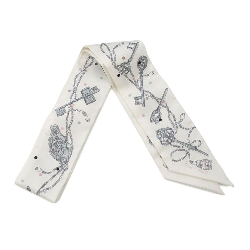 エルメス スカーフ ツイリー レクレアポア Les Cles a Pois HERMES シルクツイル 2022年春夏