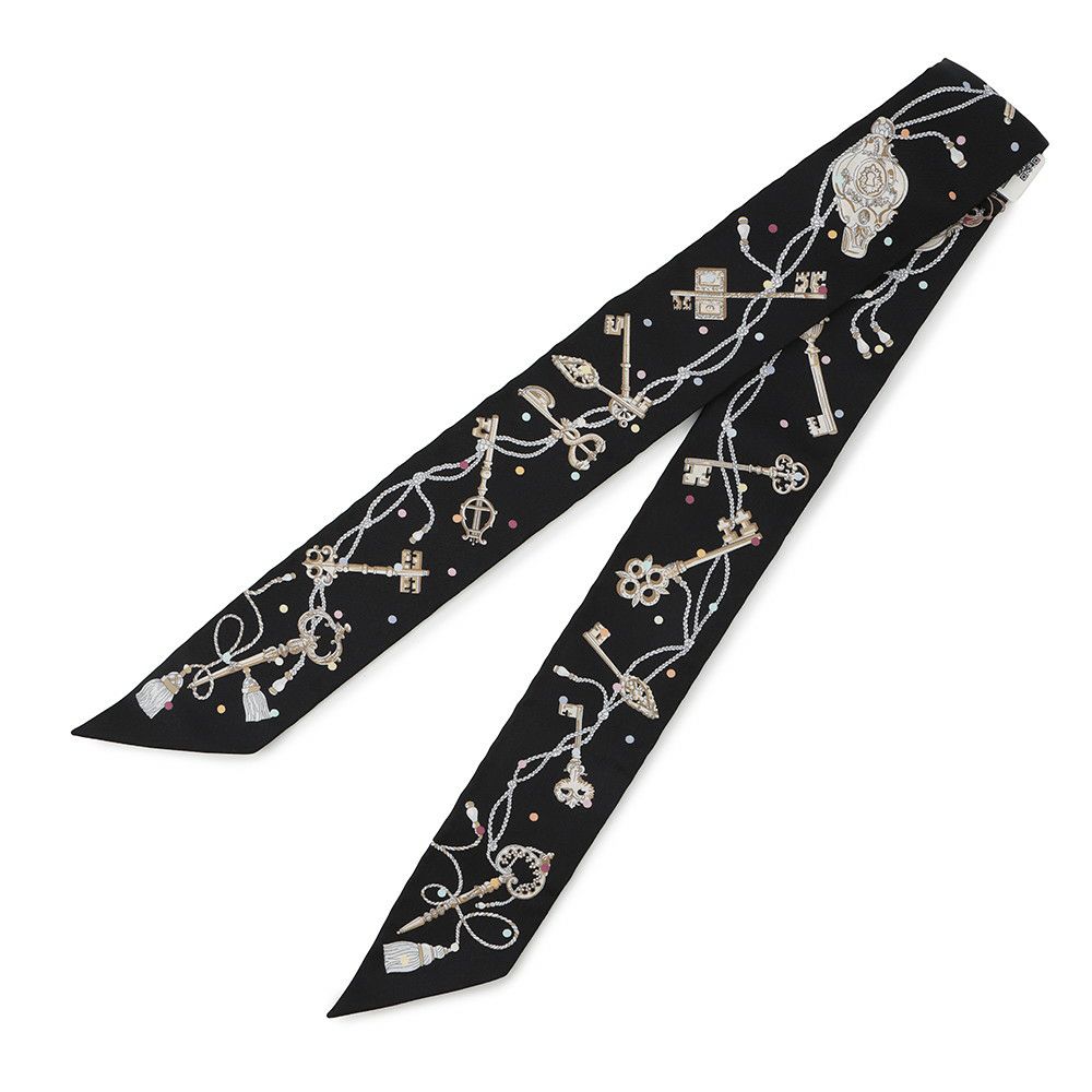 エルメス スカーフ ツイリー レクレアポア Les Cles a Pois HERMES シルクツイル 2022年春夏