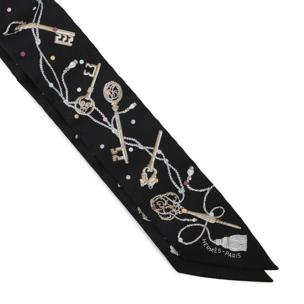 エルメス スカーフ ツイリー レクレアポア Les Cles a Pois HERMES シルクツイル 2022年春夏