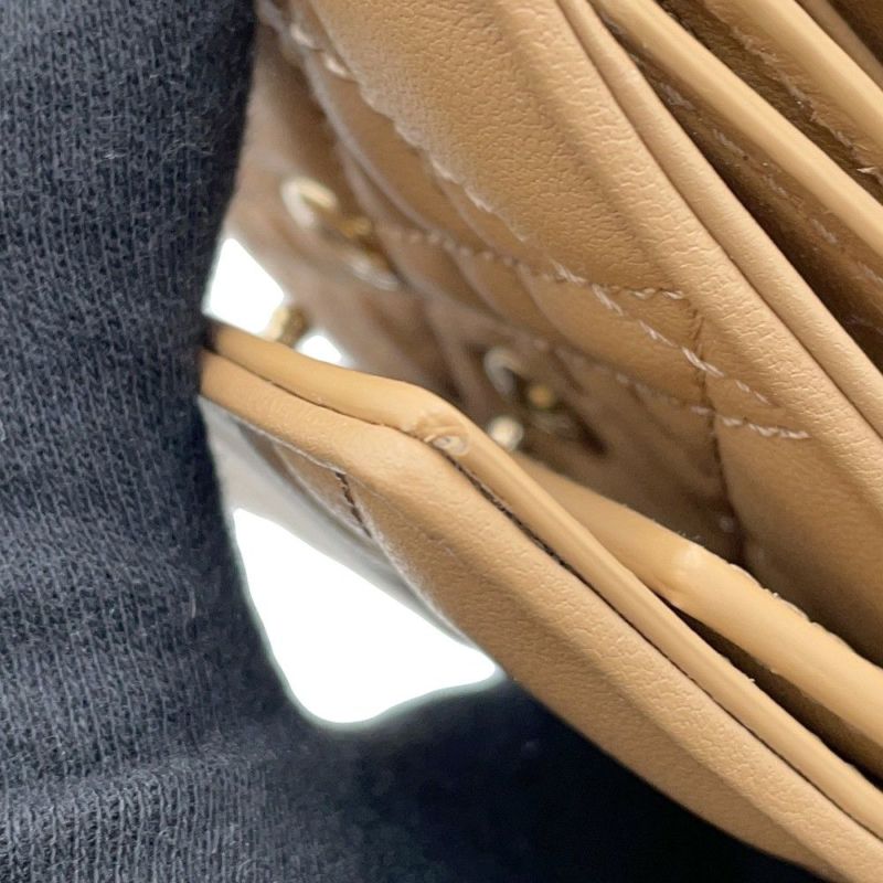 クリスチャン・ディオール 三つ折り財布 レディディオール ロータスウォレット S0181ONMJ Christian Dior ブラウン