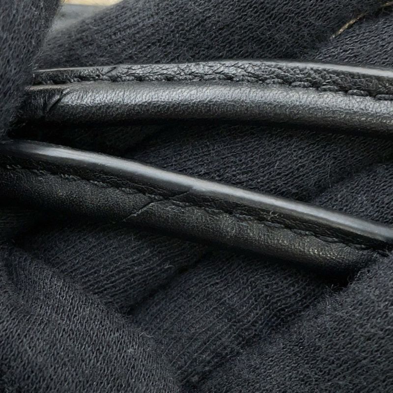 シャネル トートバッグ マトラッセ ココマーク ビニール ラフィア AS0517 2way 黒