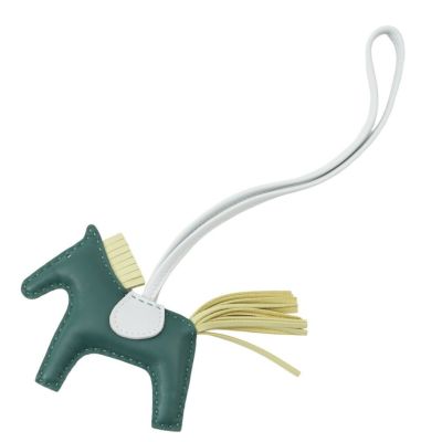 エルメス バッグチャーム ロデオPM ペガサス ジョーヌブルジョン