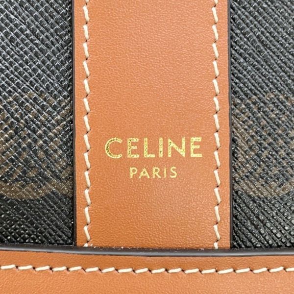 セリーヌ ショルダーバッグ トリオンフ スモールバケット 191442CAS.04LU CELINE ブラウン
