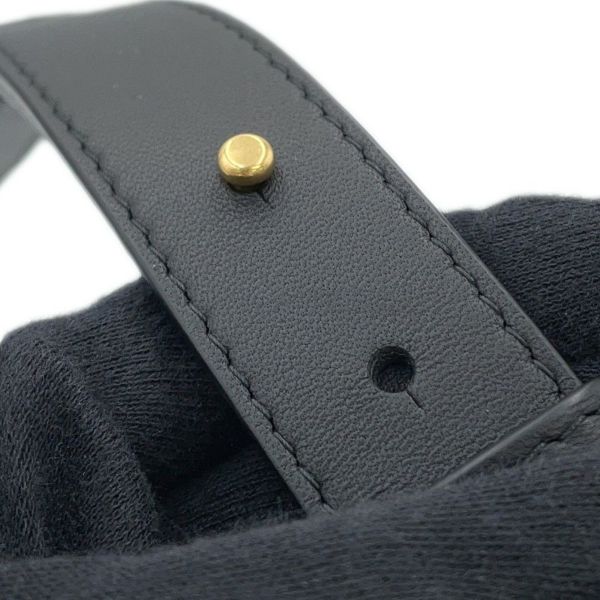 ボッテガヴェネタ ボディバッグ マキシイントレチャート カセット ベルトバッグ 668572 BOTTEGA VENETA 黒