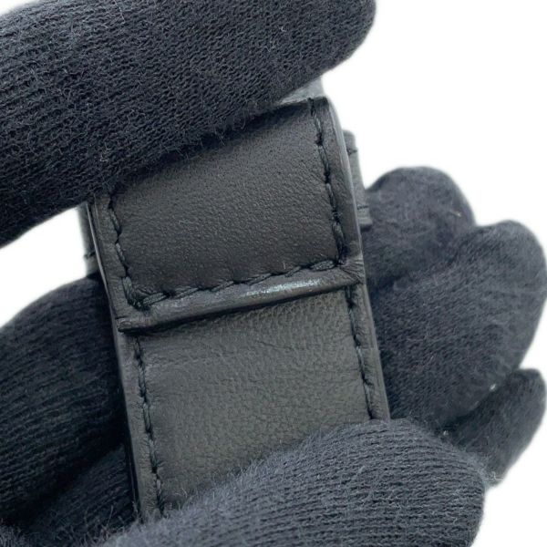 ボッテガヴェネタ ボディバッグ マキシイントレチャート カセット ベルトバッグ 668572 BOTTEGA VENETA 黒