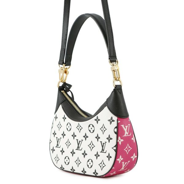 ルイヴィトン ショルダーバッグ モノグラム・アンプラント バガテル NM M46091 LOUIS VUITTON ブラック 黒 白