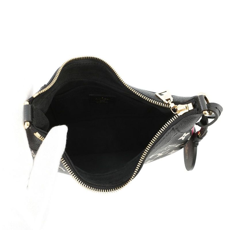 ルイヴィトン ショルダーバッグ モノグラム・アンプラント バガテル NM M46091 LOUIS VUITTON ブラック 黒 白
