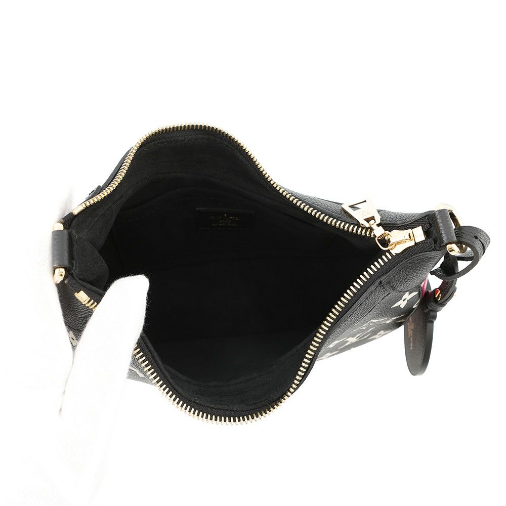 ルイヴィトン ショルダーバッグ モノグラム・アンプラント バガテル NM M46091 LOUIS VUITTON ブラック 黒 白