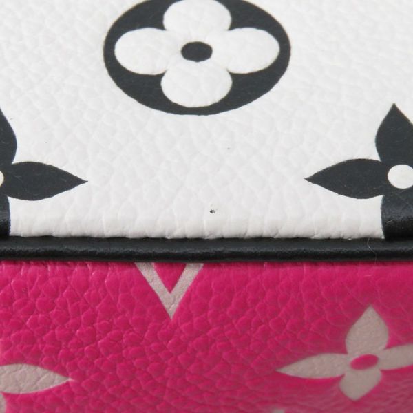 ルイヴィトン ショルダーバッグ モノグラム・アンプラント バガテル NM M46091 LOUIS VUITTON ブラック 黒 白