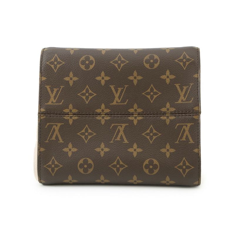 ルイヴィトン ハンドバッグ モノグラム/カーフレザー フォールド・トートPM M45389 LOUIS VUITTON ヴィトン 2way