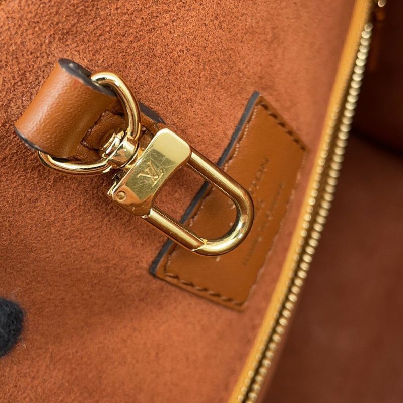 ルイヴィトン ハンドバッグ モノグラム/カーフレザー フォールド・トートPM M45389 LOUIS VUITTON ヴィトン 2way