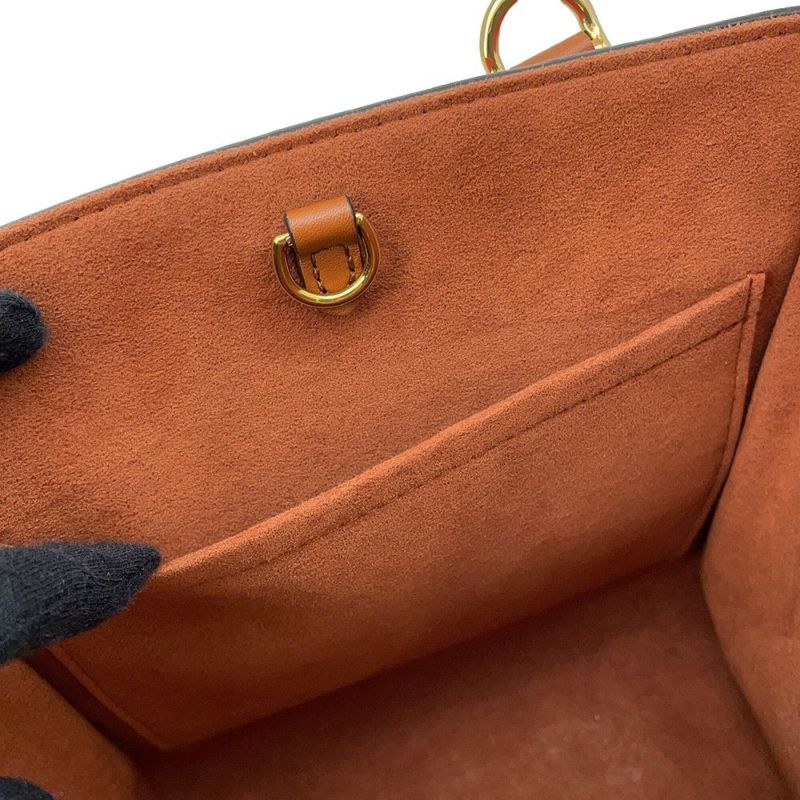 ルイヴィトン ハンドバッグ モノグラム/カーフレザー フォールド・トートPM M45389 LOUIS VUITTON ヴィトン 2way