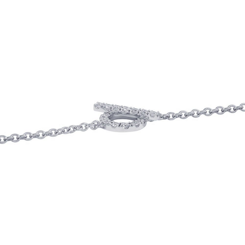 エルメス ブレスレット フィネス ダイヤモンド 18P 計0.55ct K18WGホワイトゴールド サイズST HERMES ジュエリー