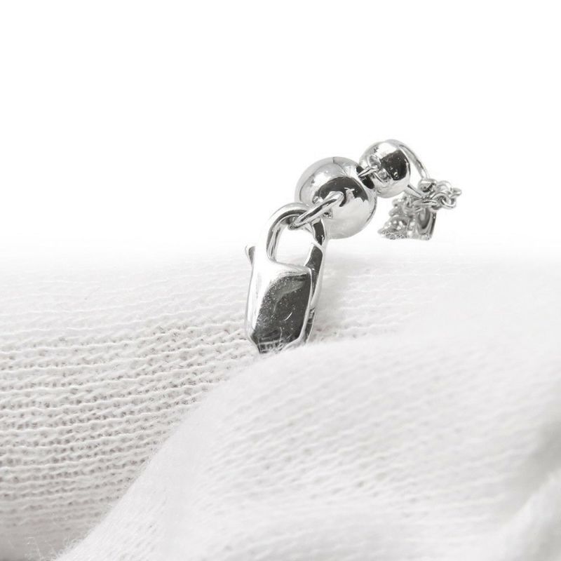 グラフ ネックレス アイコン クッションカット ファンシーイエローダイヤ 1P 0.56ct/ダイヤ 10P 計約0.4ct K18WG/K18YG 鑑定書付き