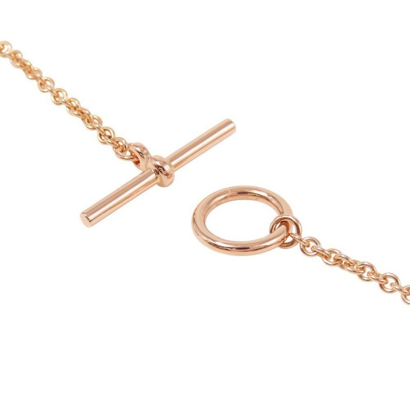 エルメス ブレスレット ヴェルティージュ・クール ブレスレット ダイヤモンド 1P 0.05ct K18PGピンクゴールド サイズST Vertige Coeur