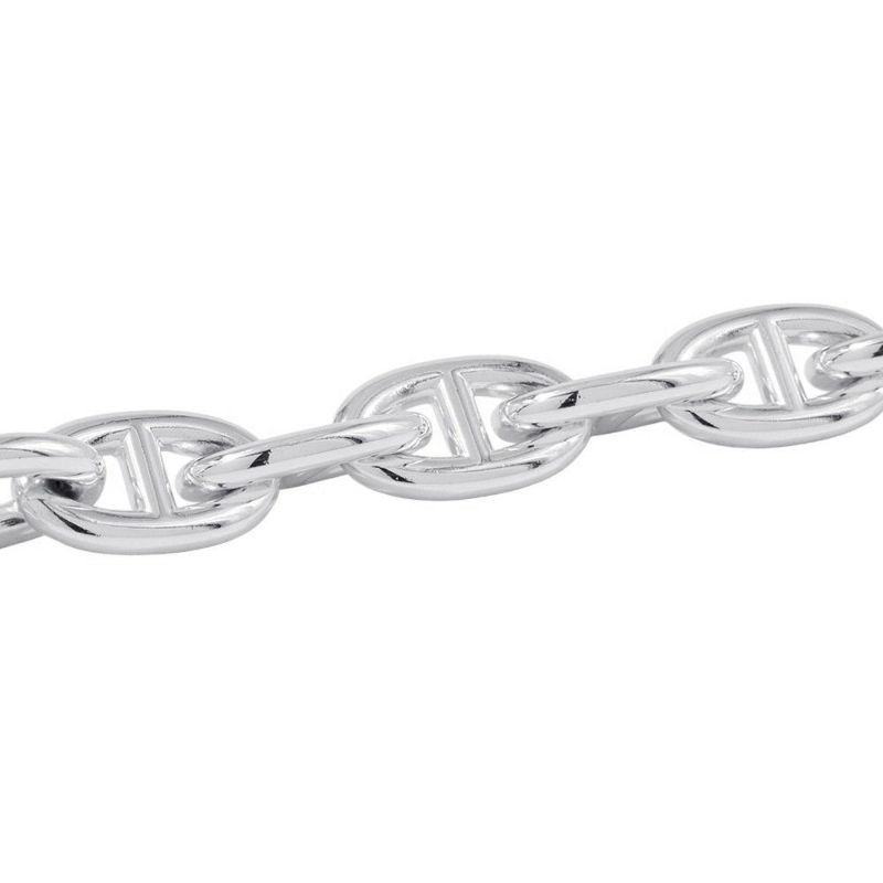 エルメス ブレスレット シェーヌダンクルTGM 11コマ SV925シルバー HERMES ジュエリー