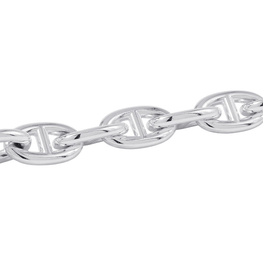 エルメス ブレスレット シェーヌダンクルTGM 11コマ SV925シルバー HERMES ジュエリー