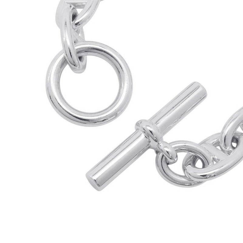 エルメス ブレスレット シェーヌダンクルTGM 11コマ SV925シルバー HERMES ジュエリー