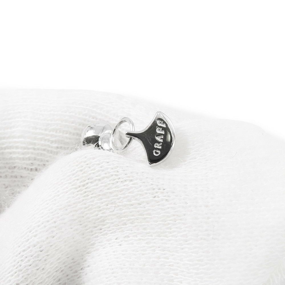 グラフ ネックレス ザ グラフ ツイン コンステレーション オーバルカット ダイヤモンド 中石0.53ct K18WGホワイトゴールド GIA鑑定書付き