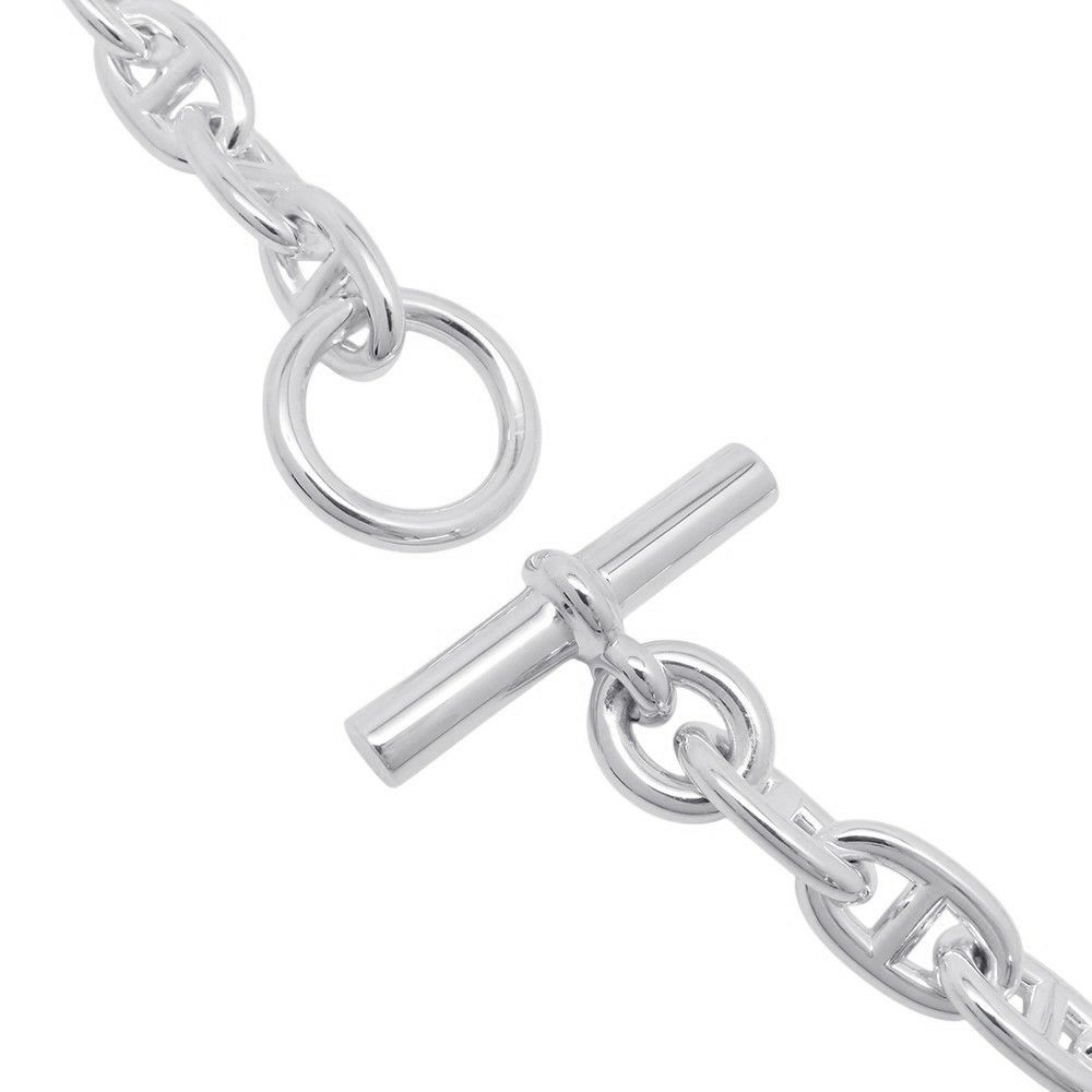 エルメス ネックレス シェーヌダンクルMM 36コマ SV925シルバー HERMES ジュエリー