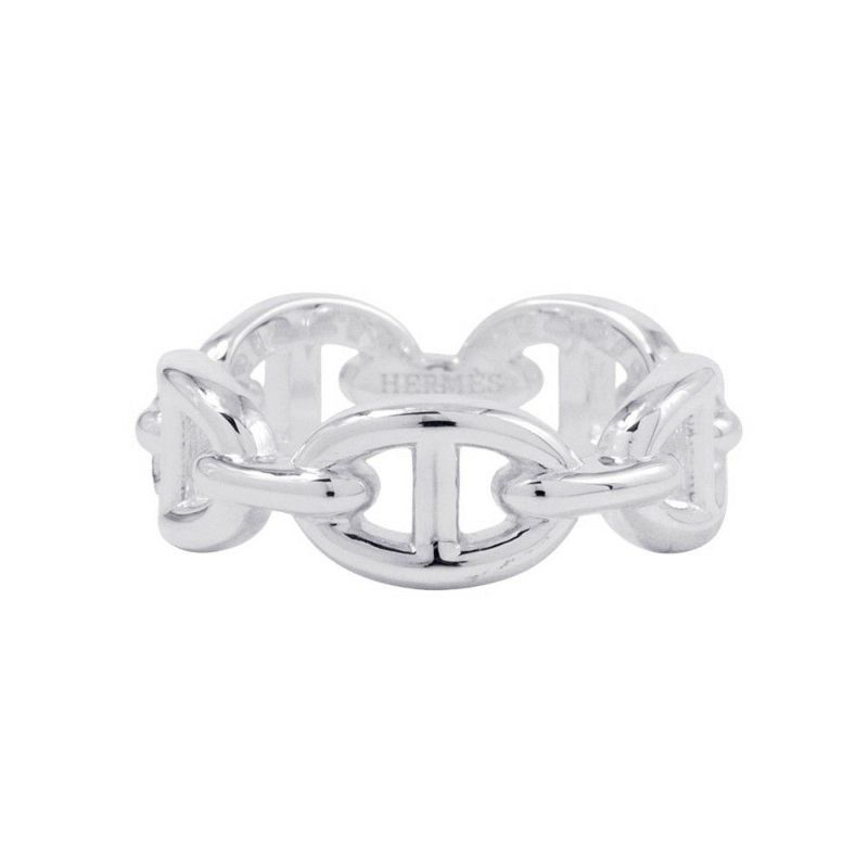 エルメス リング シェーヌダンクル アンシェネPM Enchainee SV925シルバー リングサイズ54 HERMES ジュエリー