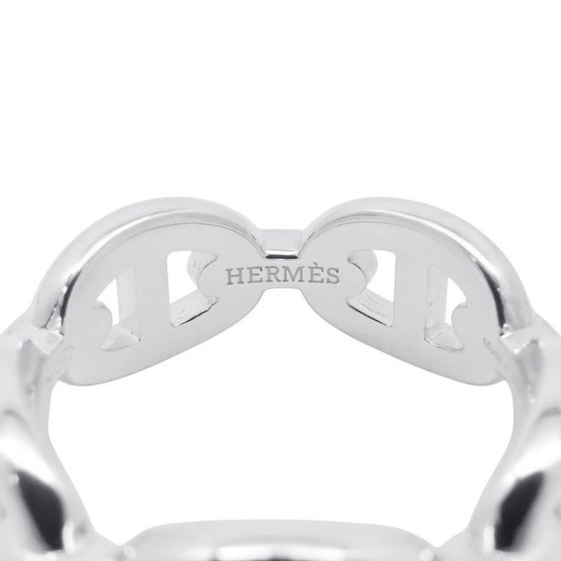エルメス リング シェーヌダンクル アンシェネPM Enchainee SV925シルバー リングサイズ54 HERMES ジュエリー