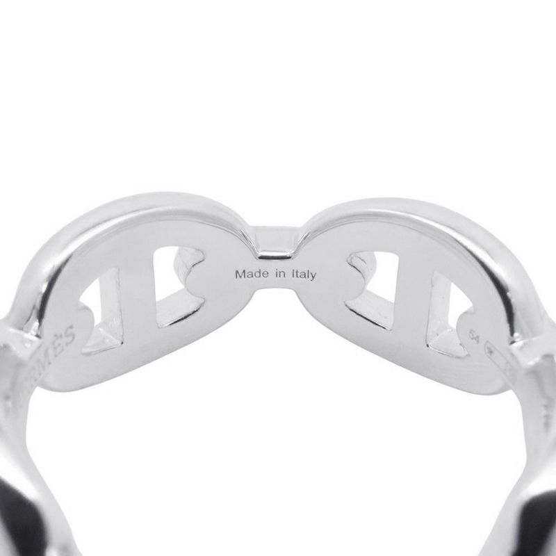 エルメス リング シェーヌダンクル アンシェネPM Enchainee SV925シルバー リングサイズ54 HERMES ジュエリー