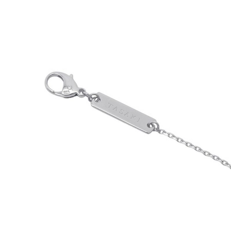 タサキ ネックレス バランス シグネチャー K18WGホワイトゴールド あこや真珠 P-15884-18KWG ジュエリー