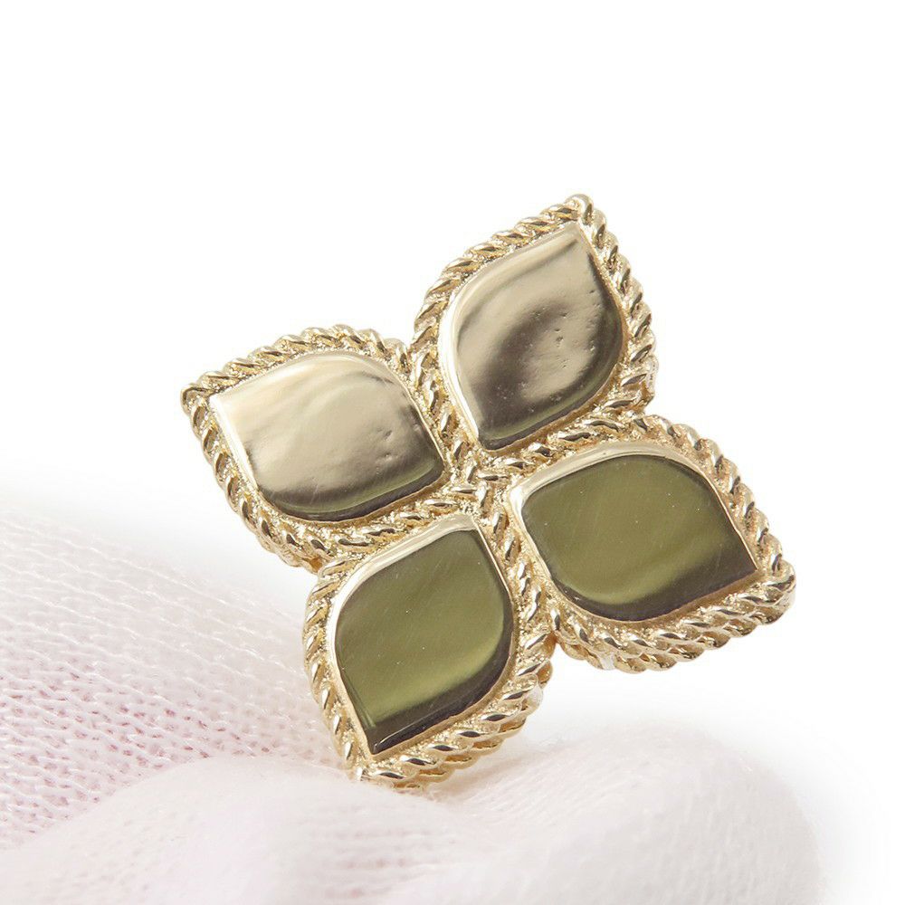 ロベルトコイン ピアス プリンセス フラワー ダイヤモンド/ルビー K18YG/K18WG ADR777EA0852_Y Roberto Coin